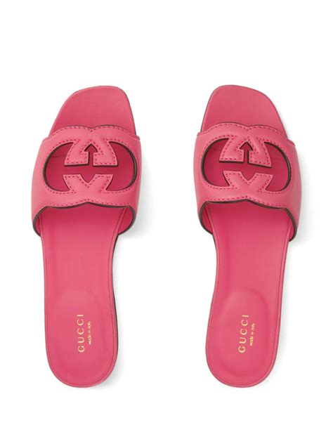 gucci cutout slide|Gucci slides clearance.